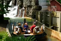 water ride at Dollywood theme park