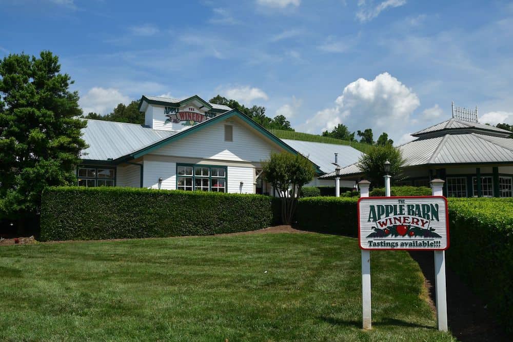 Apple Barn Winery in Sevierville TN